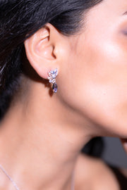 Purple Luster Earrings