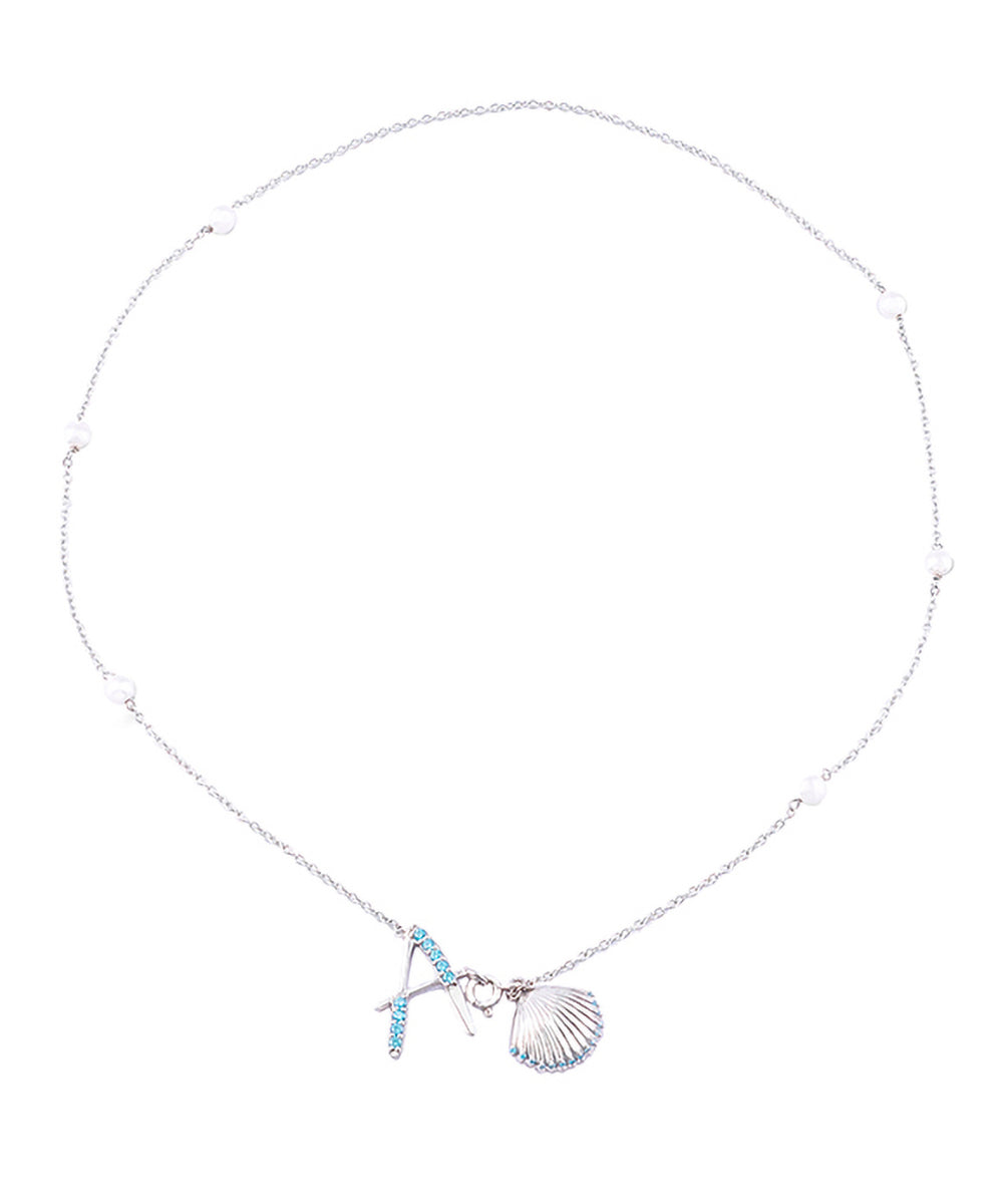 Initial A Necklace