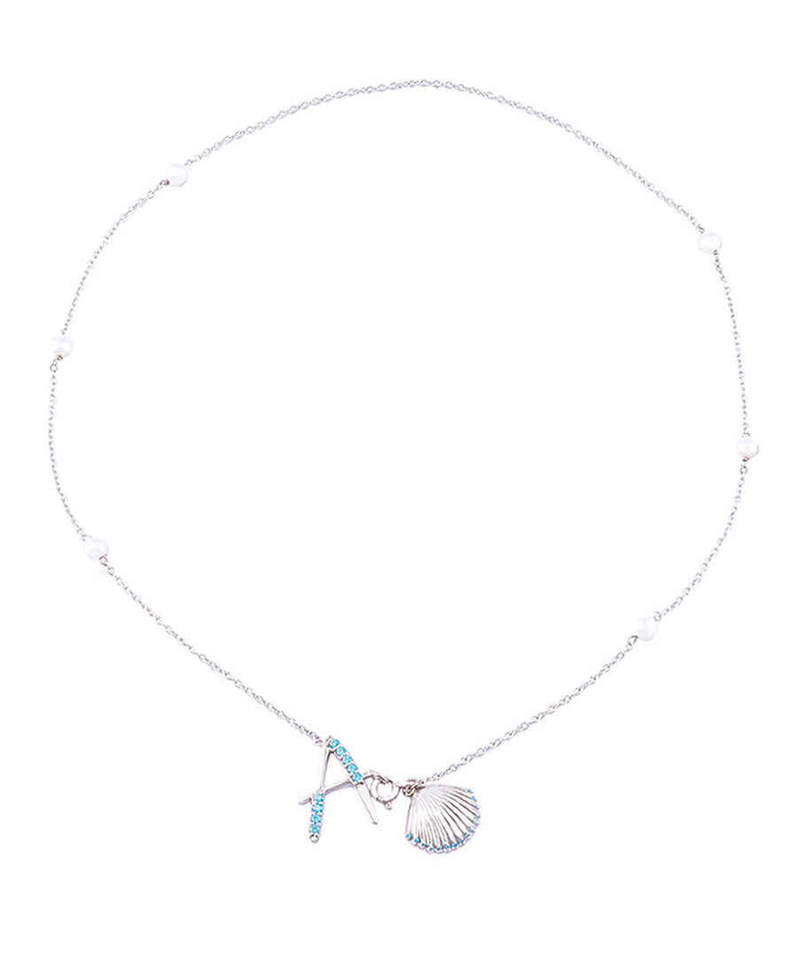 Initial A Necklace