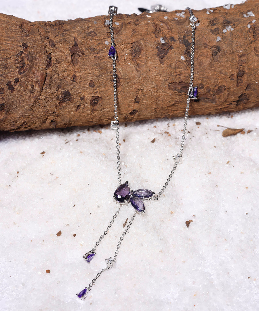 Amethyst Luster Necklace