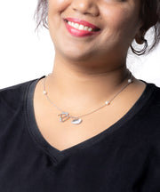 Initial B Necklace