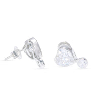 Diamond Heart Earrings