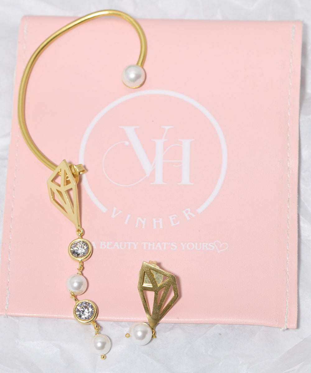 Sunflower Gold Earcuff