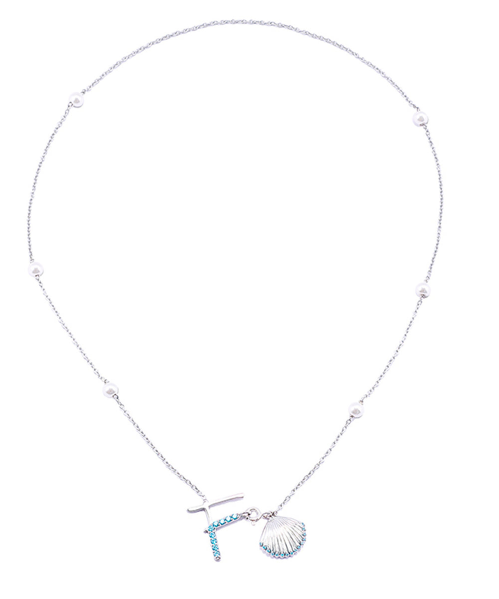 Initial F Necklace