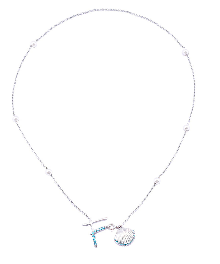 Initial F Necklace