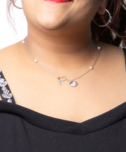 Initial F Necklace