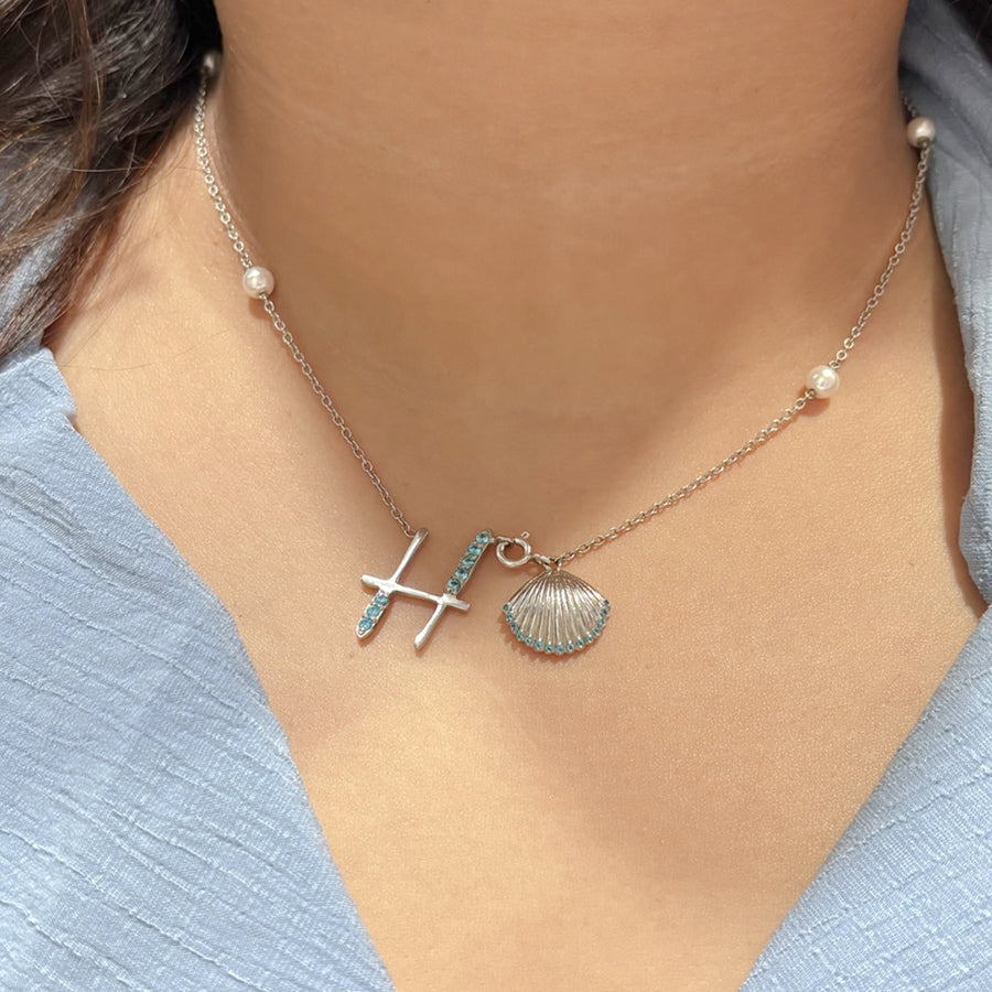 Initial H Necklace