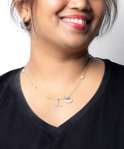 Initial I Necklace