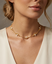 Iris Pearl Choker