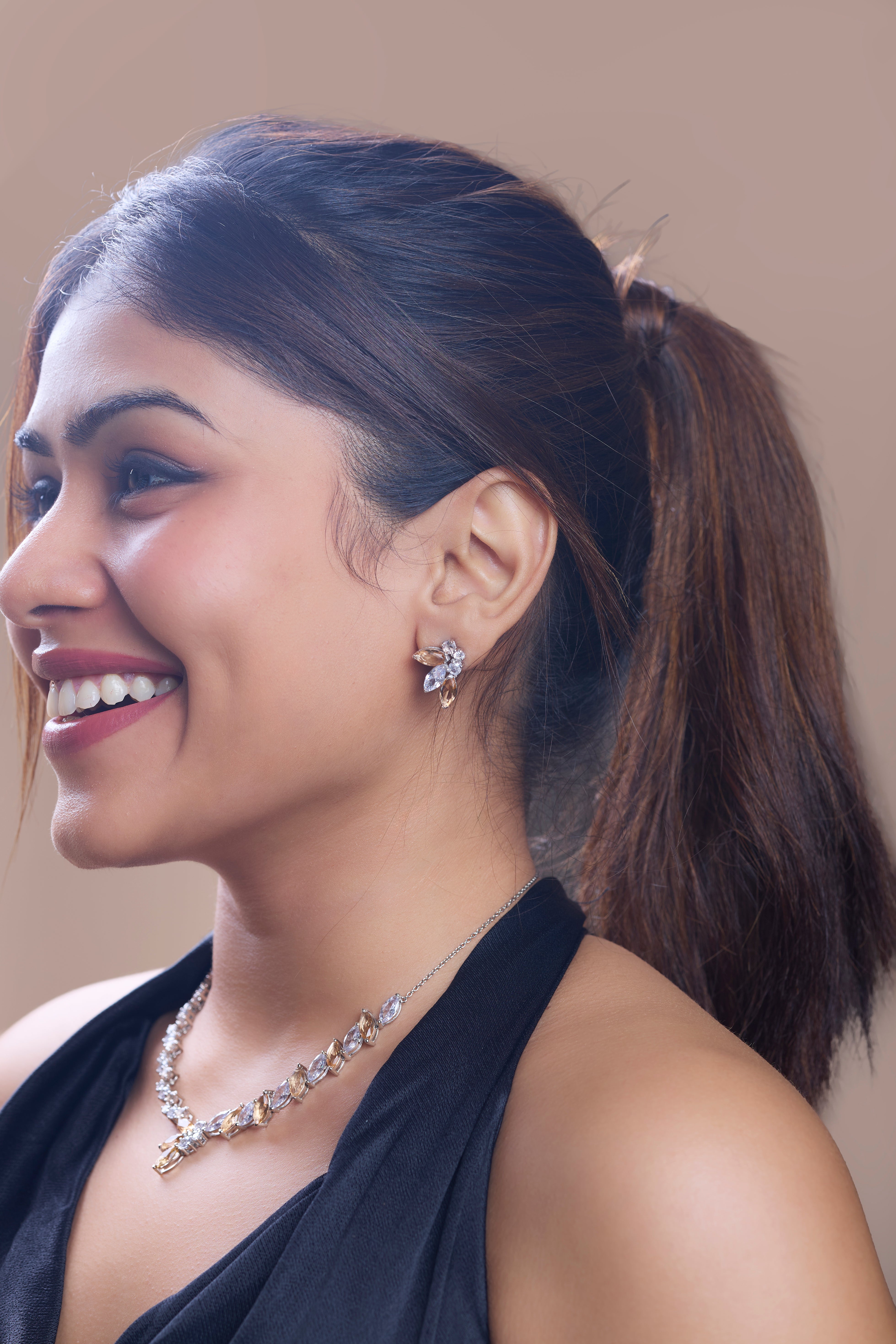 Ivory Luster Earrings