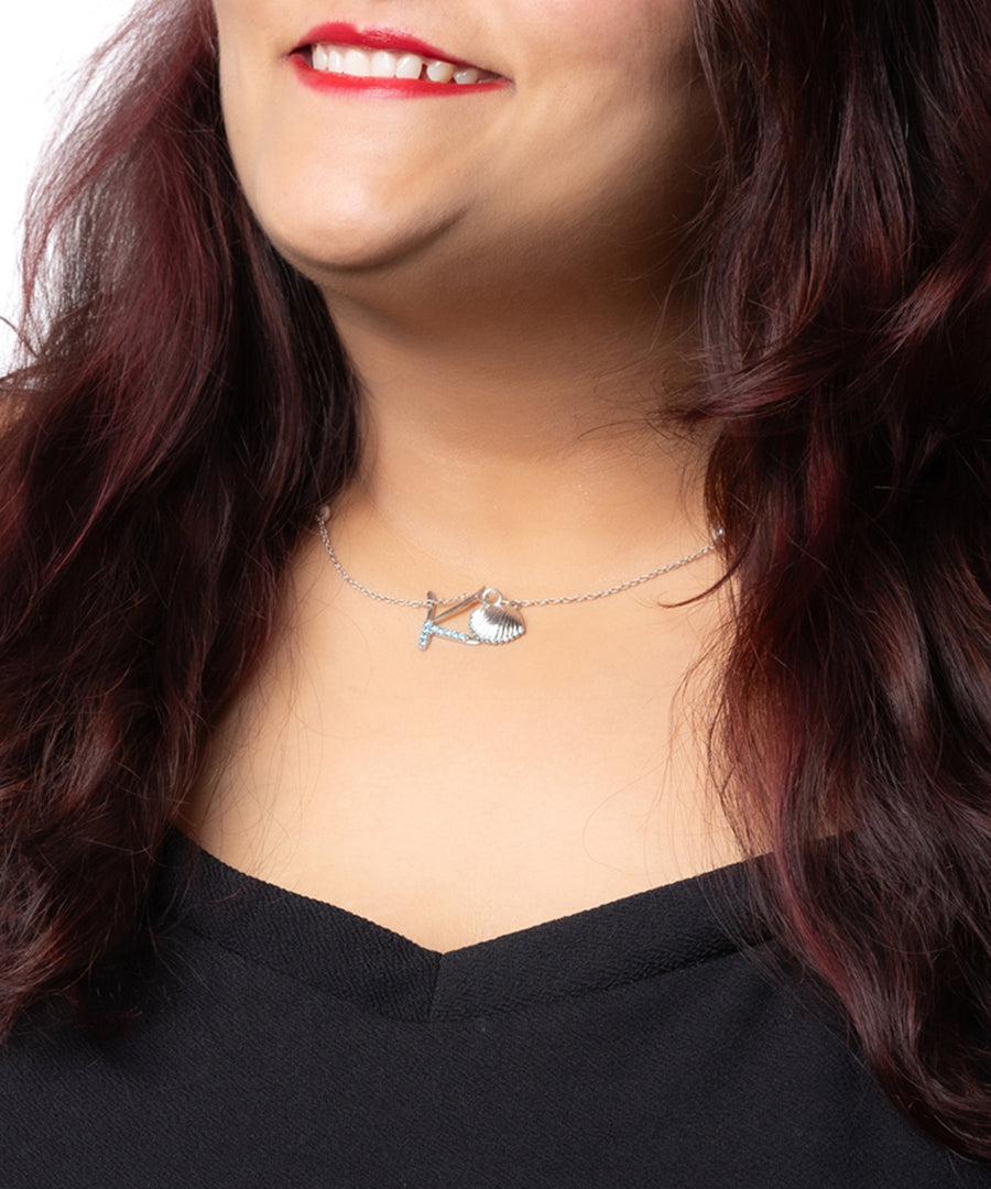 Initial K Necklace