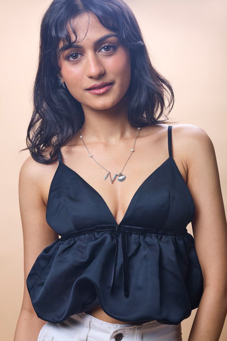 Initial N Necklace