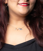 Initial N Necklace