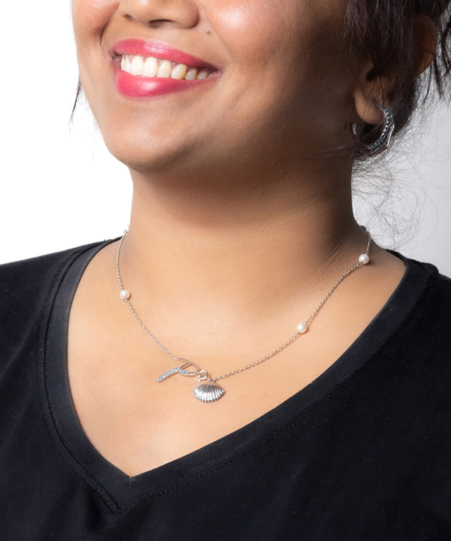 Initial P Necklace