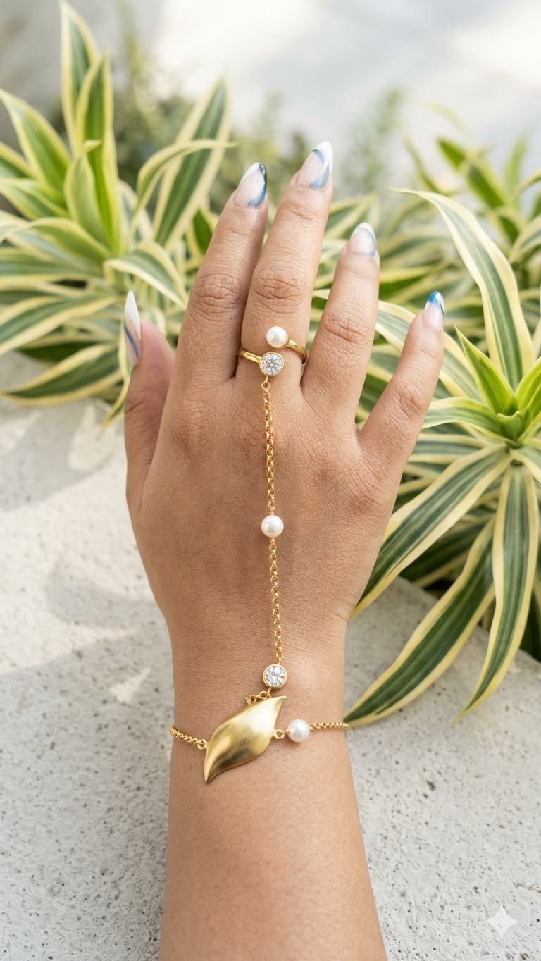 Petal Pearl Hand Harness