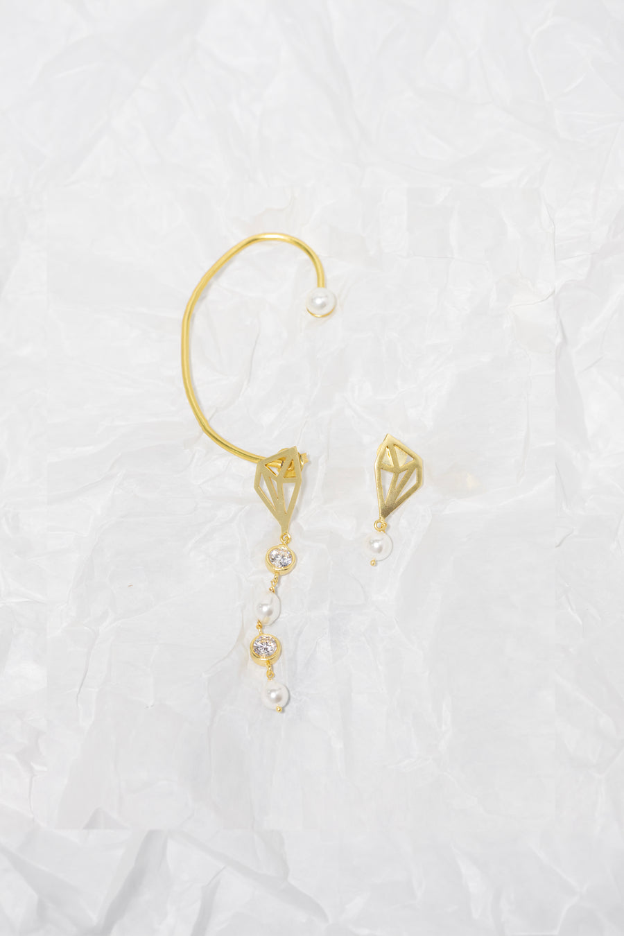 Sunflower Gold Earcuff