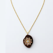 Pink Sunwood Necklace