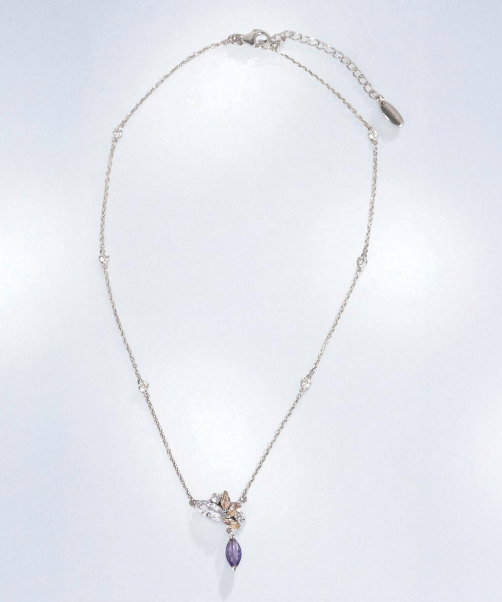 Purple Luster Necklace