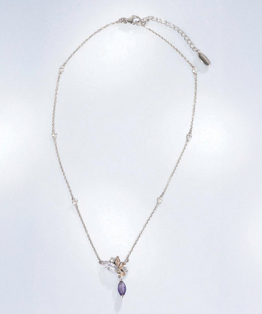 Purple Luster Necklace