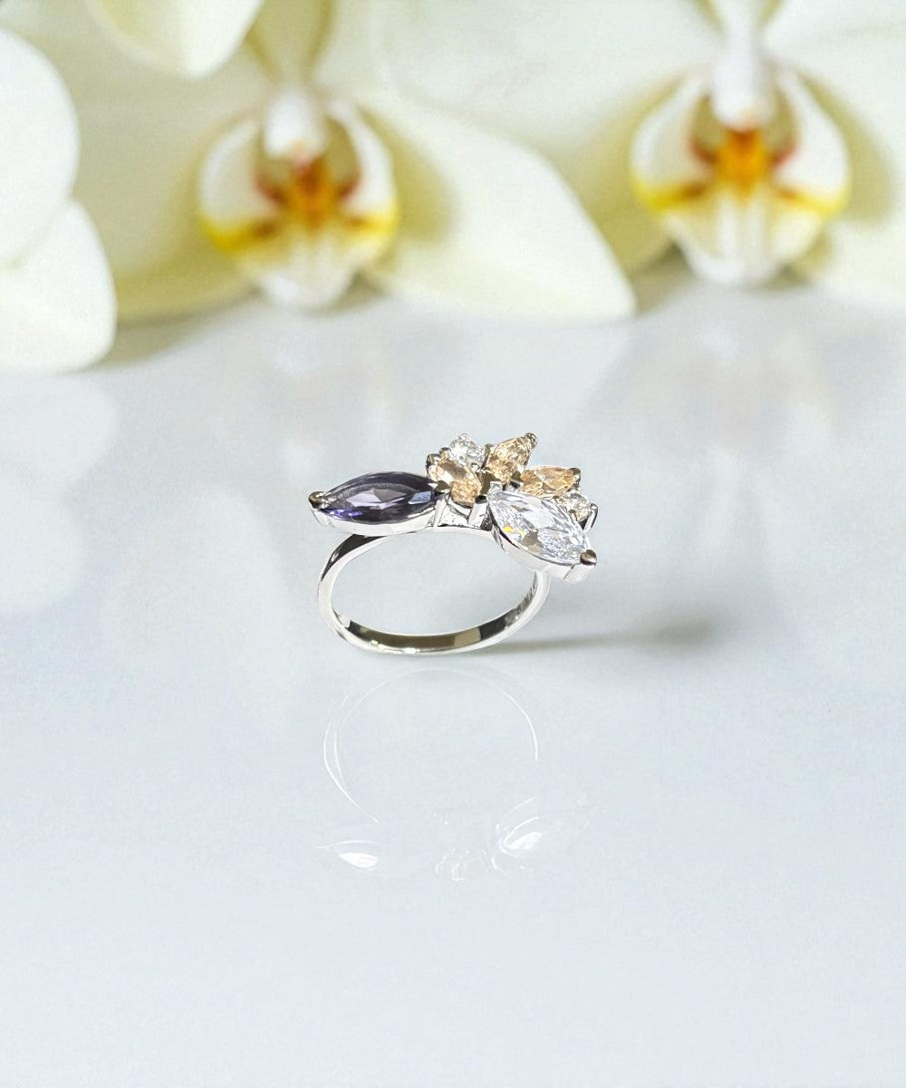 Purple Luster Ring