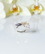 Purple Luster Ring