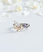 Purple Luster Ring