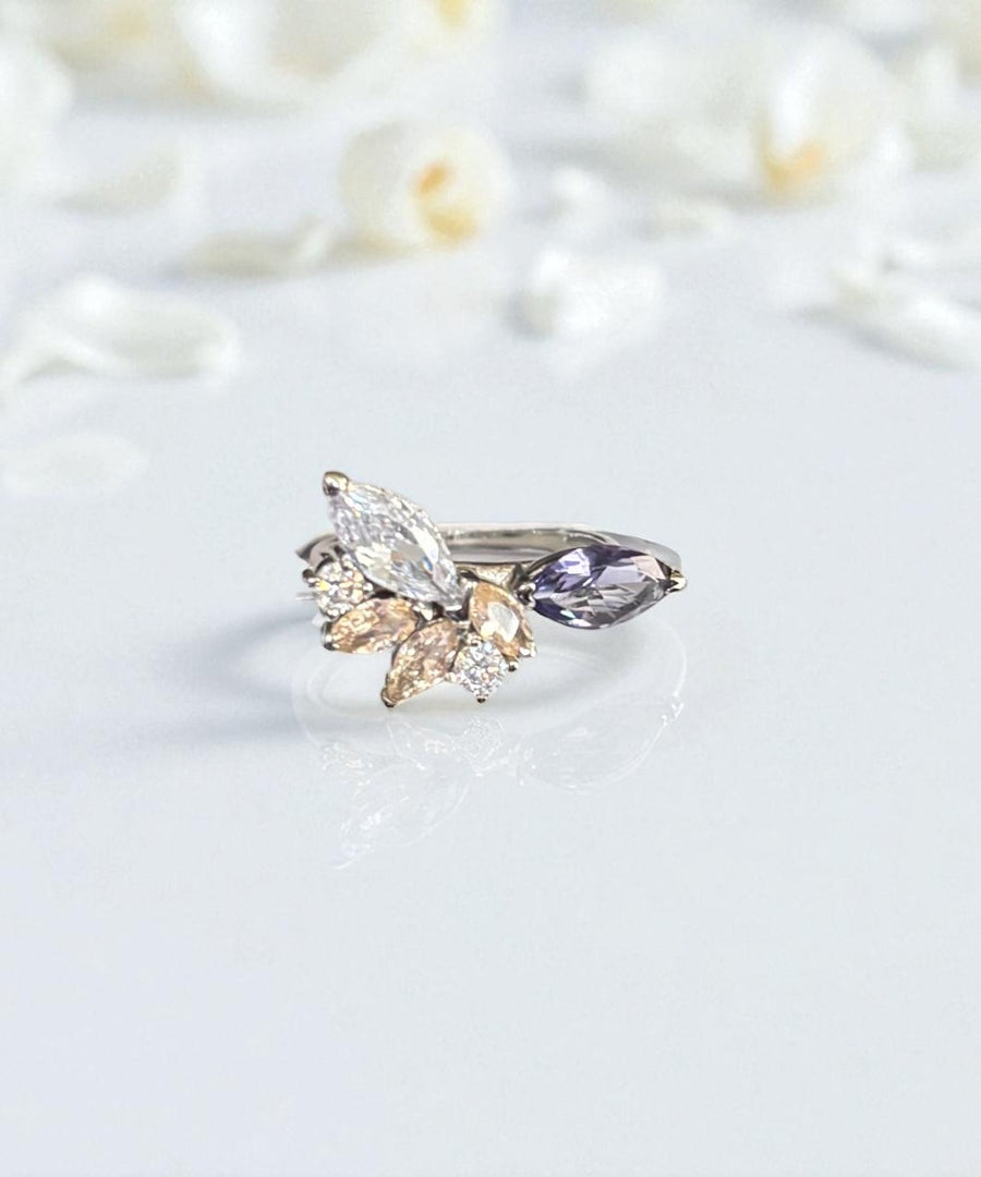 Purple Luster Ring