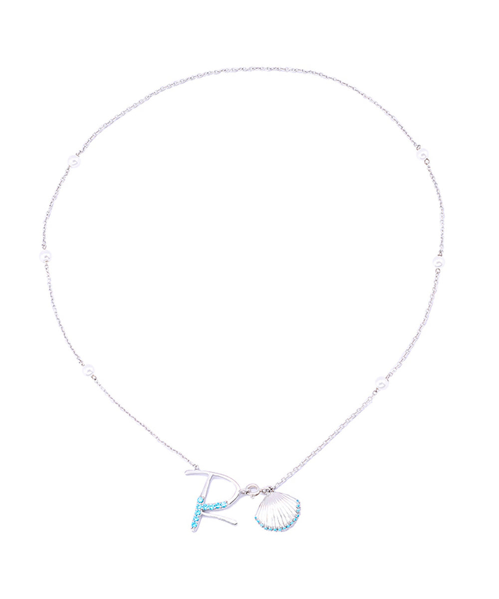 Initial R Necklace