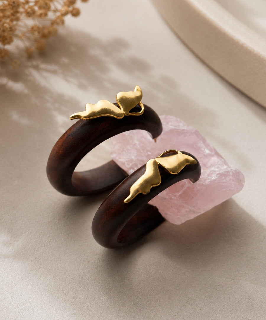 Rooted Butterfly Hoops