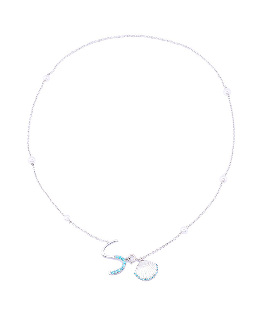 Initial S Necklace