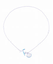 Initial T Necklace
