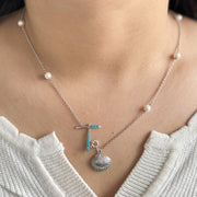 Initial T Necklace