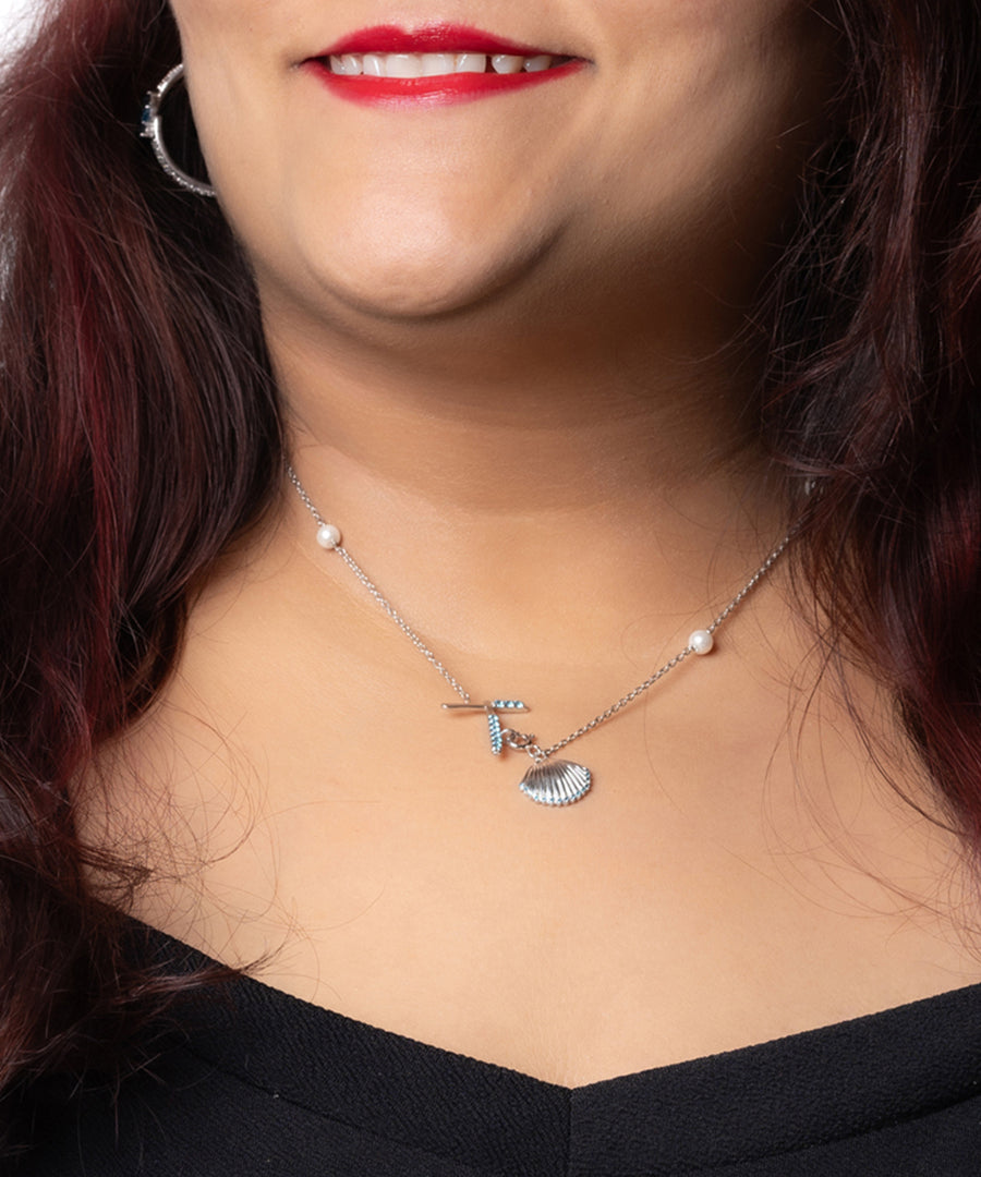 Initial T Necklace