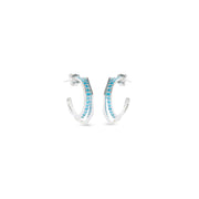 Mini Double Hoops