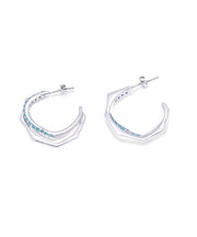 Mini Double Hoops