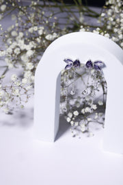 Amethyst Luster Earrings