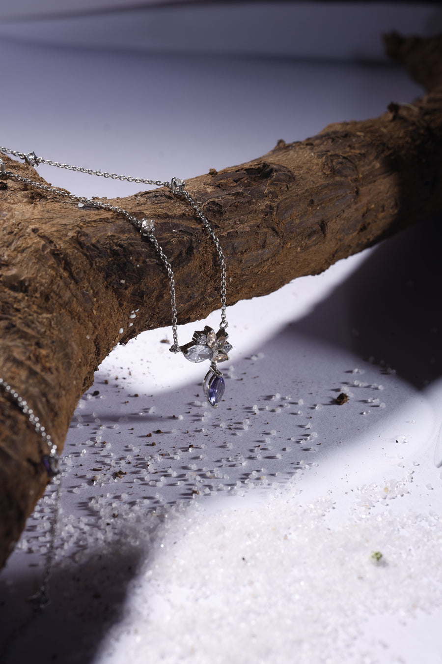 Purple Luster Necklace