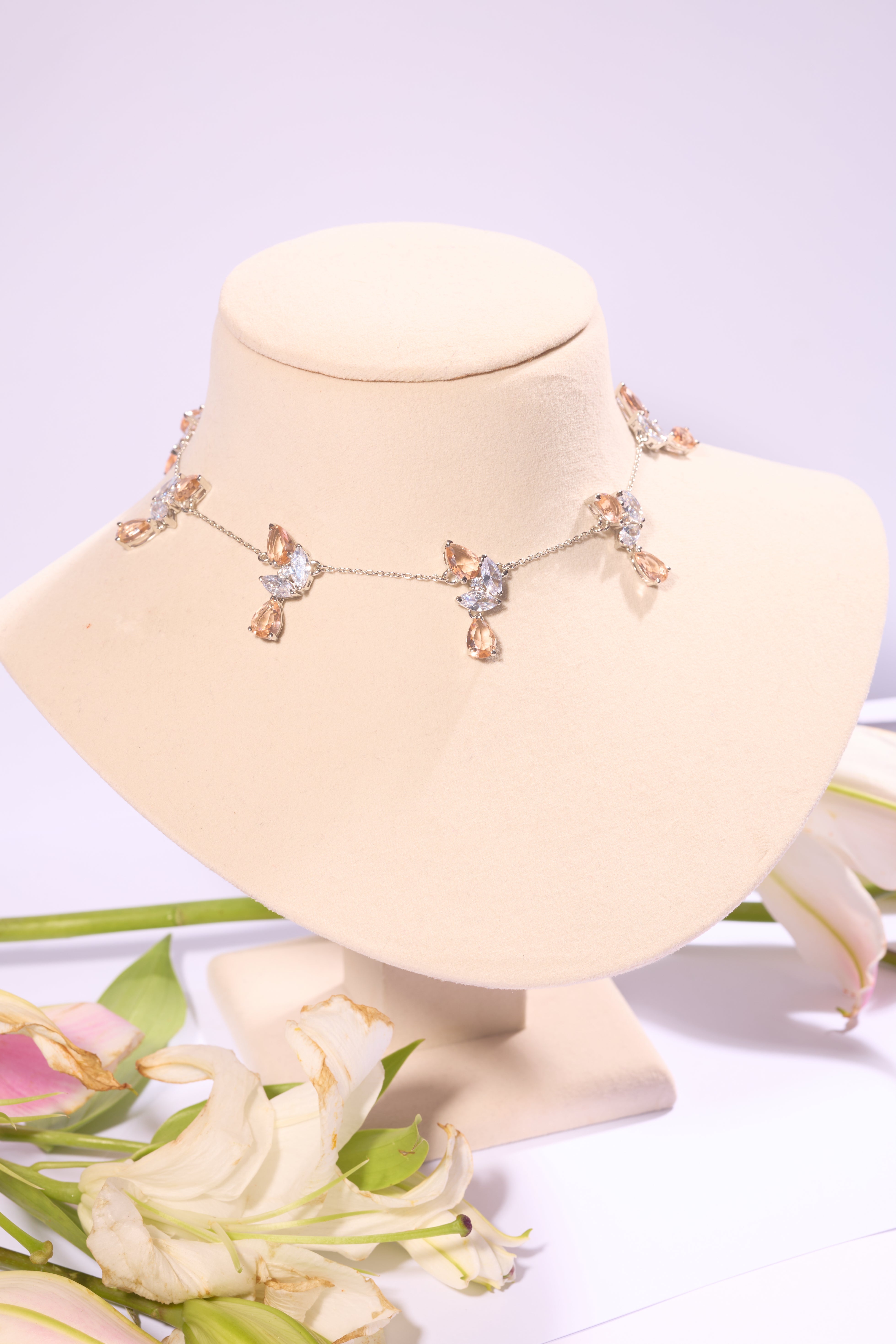 Champagne Luster Choker