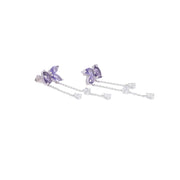 Amethyst Luster Earrings