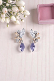 Purple Luster Earrings