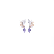 Purple Luster Earrings