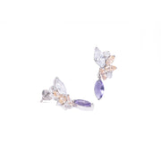 Purple Luster Earrings
