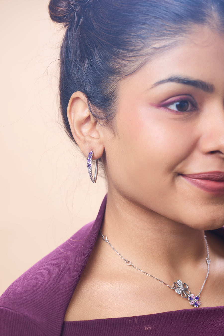 Tear Drop Hoops