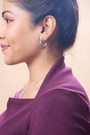 Mini Double Hoops