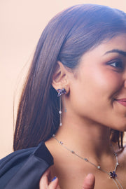 Amethyst Luster Earrings