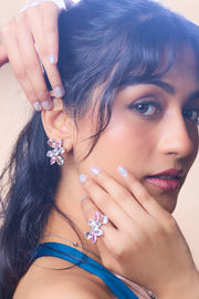 Pink Luster Earring